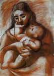 П. Пикассо. Мать и дитя 6. 1921
